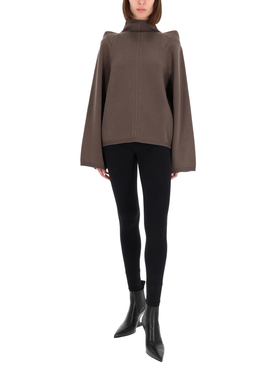 RICK OWENS Wool Top for Women - FW25 Collection