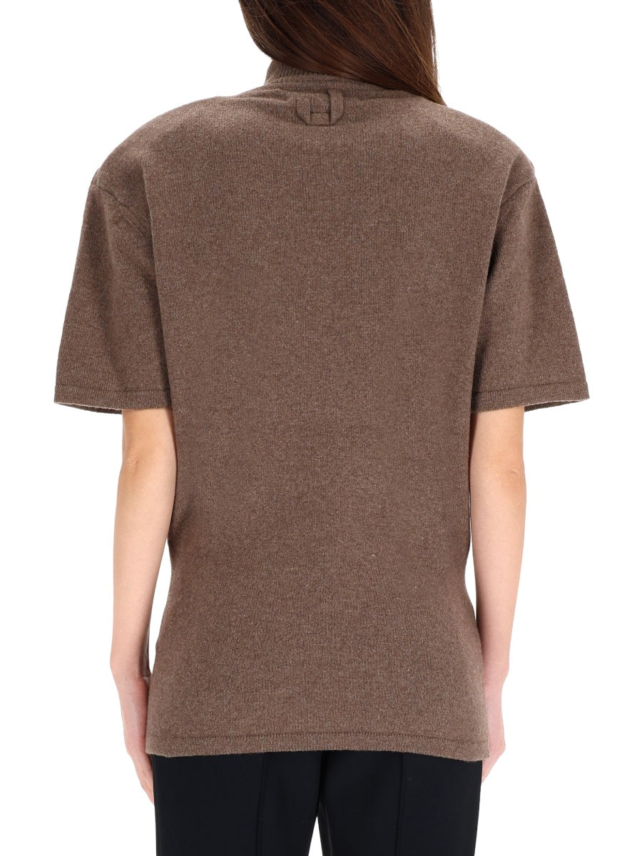 JACQUEMUS Soft Wool Cashmere Blend Sweater