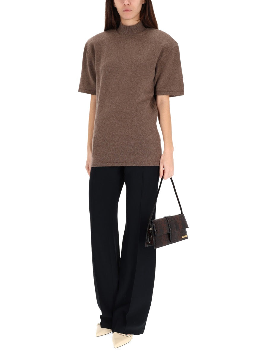 JACQUEMUS Soft Wool Cashmere Blend Sweater