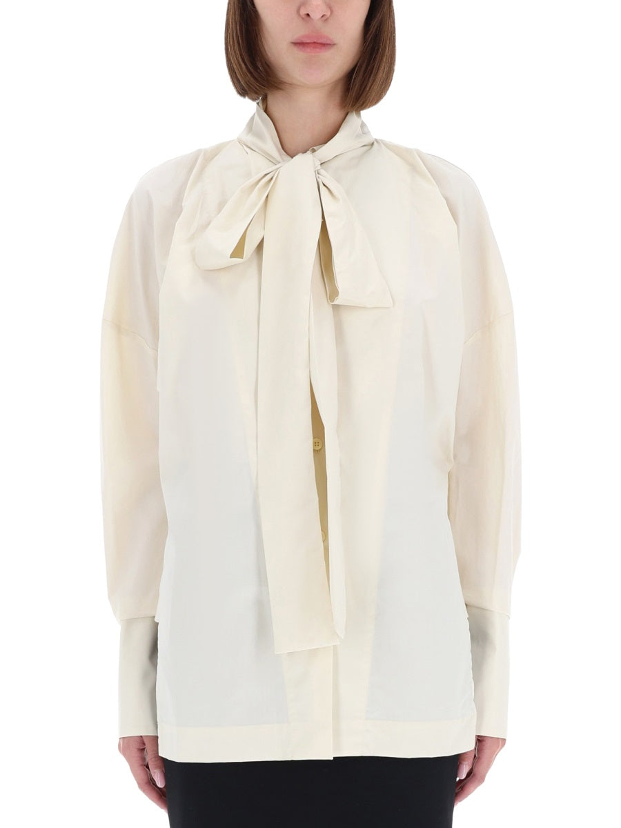 THELATEST The Latest Women's Mini Cotton Shirt for FW25