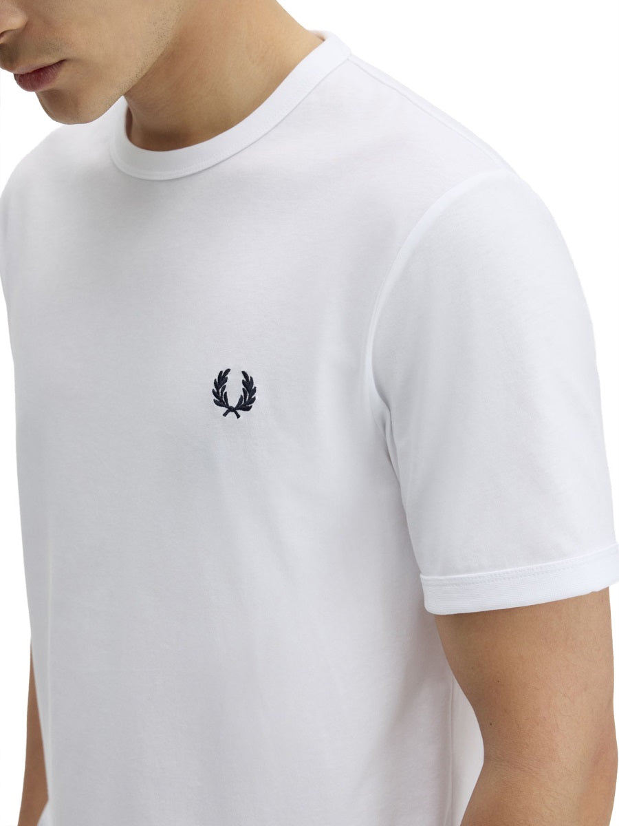 FRED PERRY Classic Cotton T-Shirt for Men - FW25 Collection