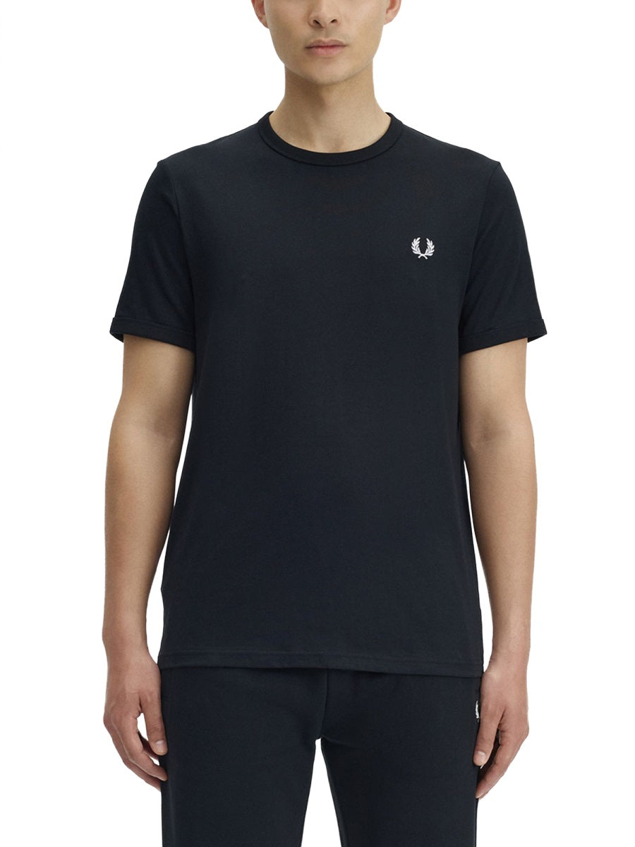 FRED PERRY Cotton T-Shirt for Men - FW25 Collection