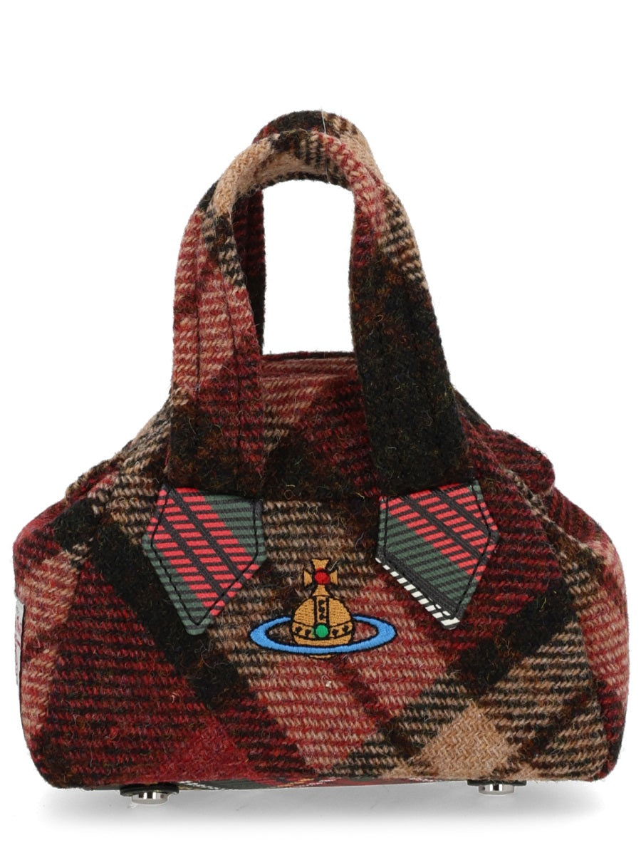 VIVIENNE WESTWOOD Women's Mini Wool Handbag for Fall 2025