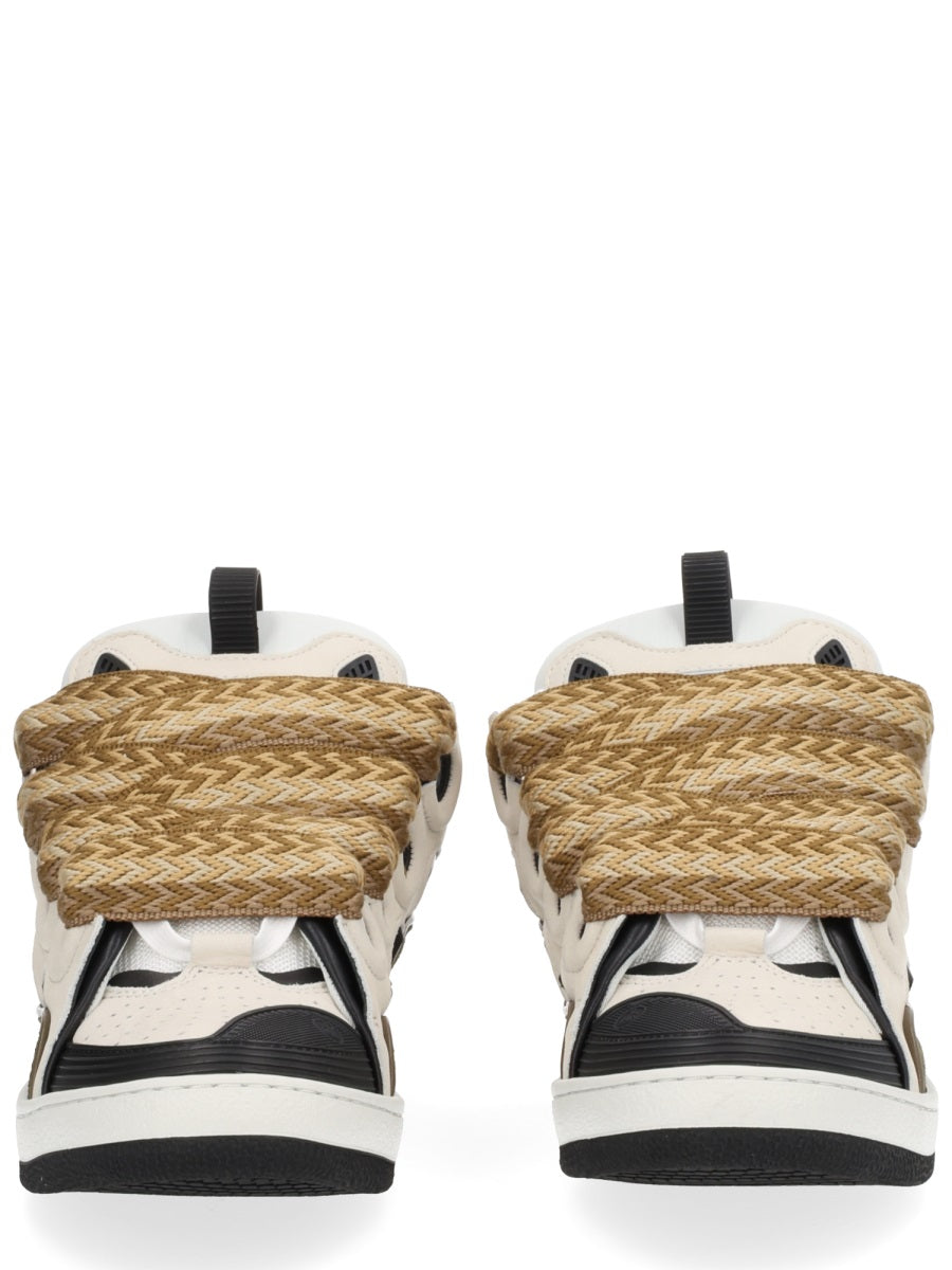 LANVIN Unisex Leather Mini Sneakers for FW25