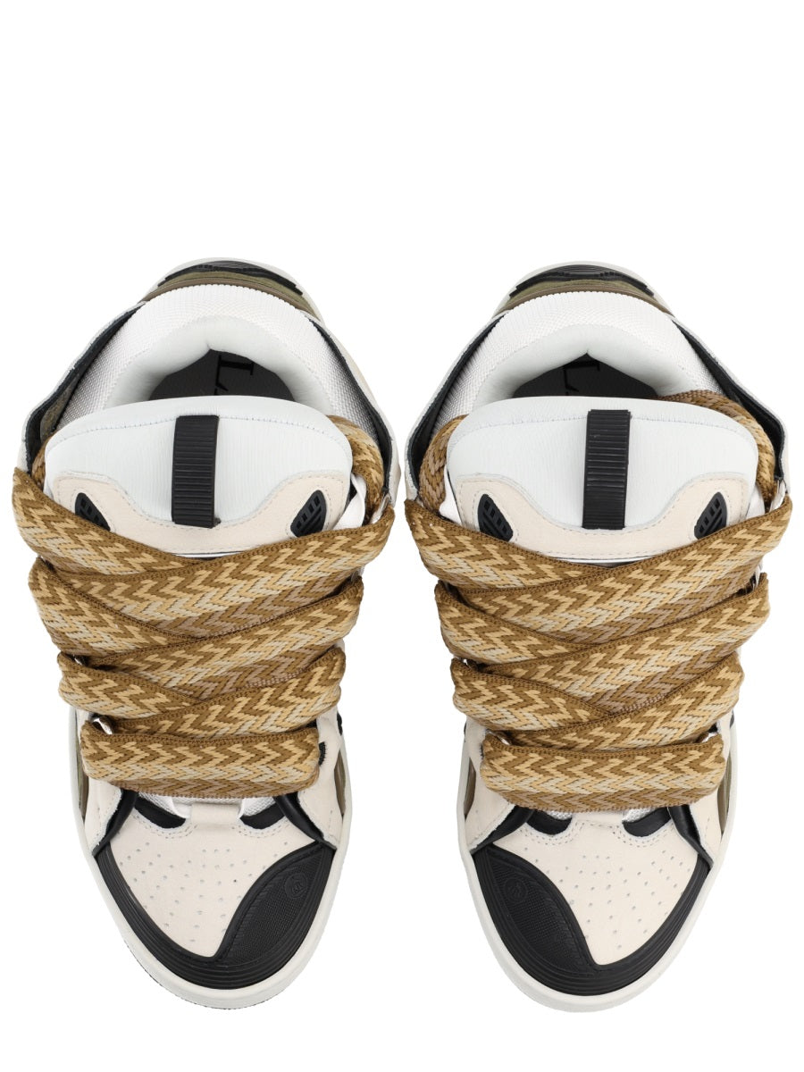 LANVIN Unisex Leather Mini Sneakers for FW25