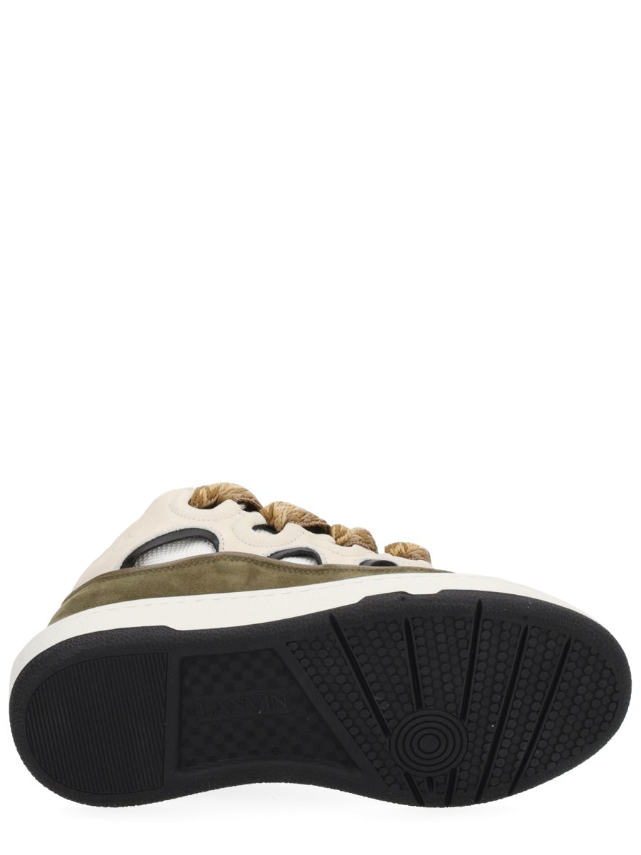 LANVIN Unisex Leather Mini Sneakers for FW25