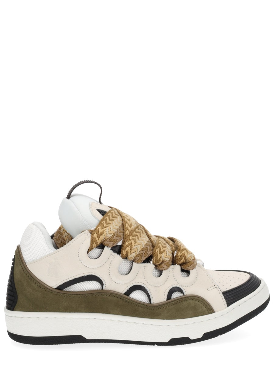 LANVIN Unisex Leather Mini Sneakers for FW25