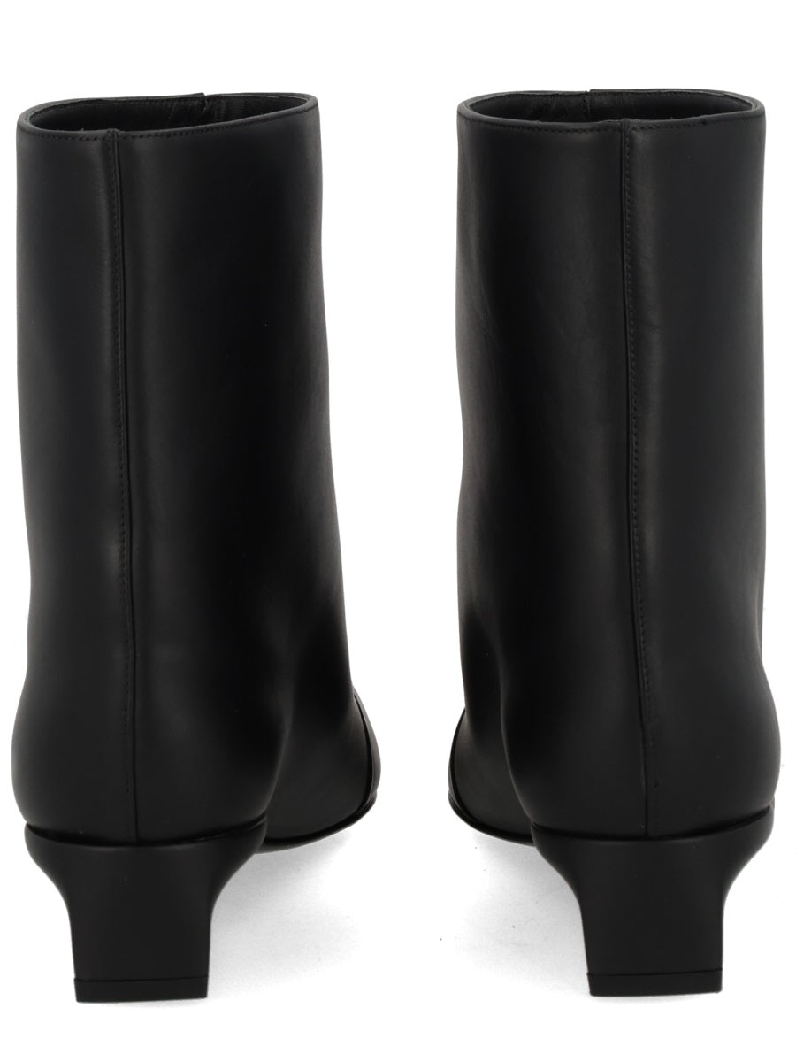 LOULOU DE SAISON Luxury Calfskin Mini Boots for Women - FW25