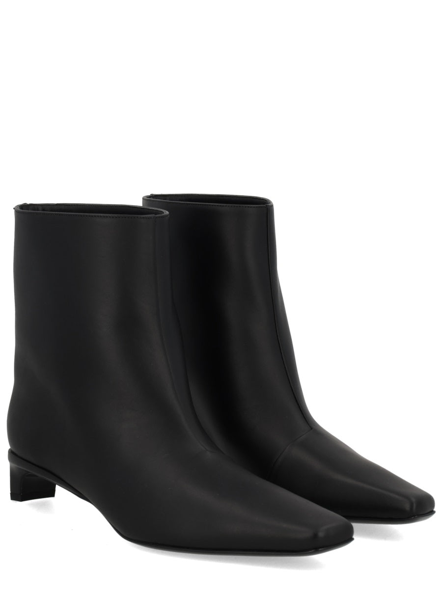 LOULOU DE SAISON Luxury Calfskin Mini Boots for Women - FW25