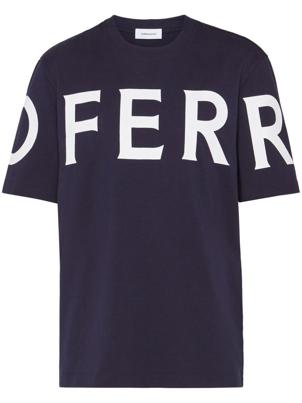Ferragamo Logo Cotton T-Shirt