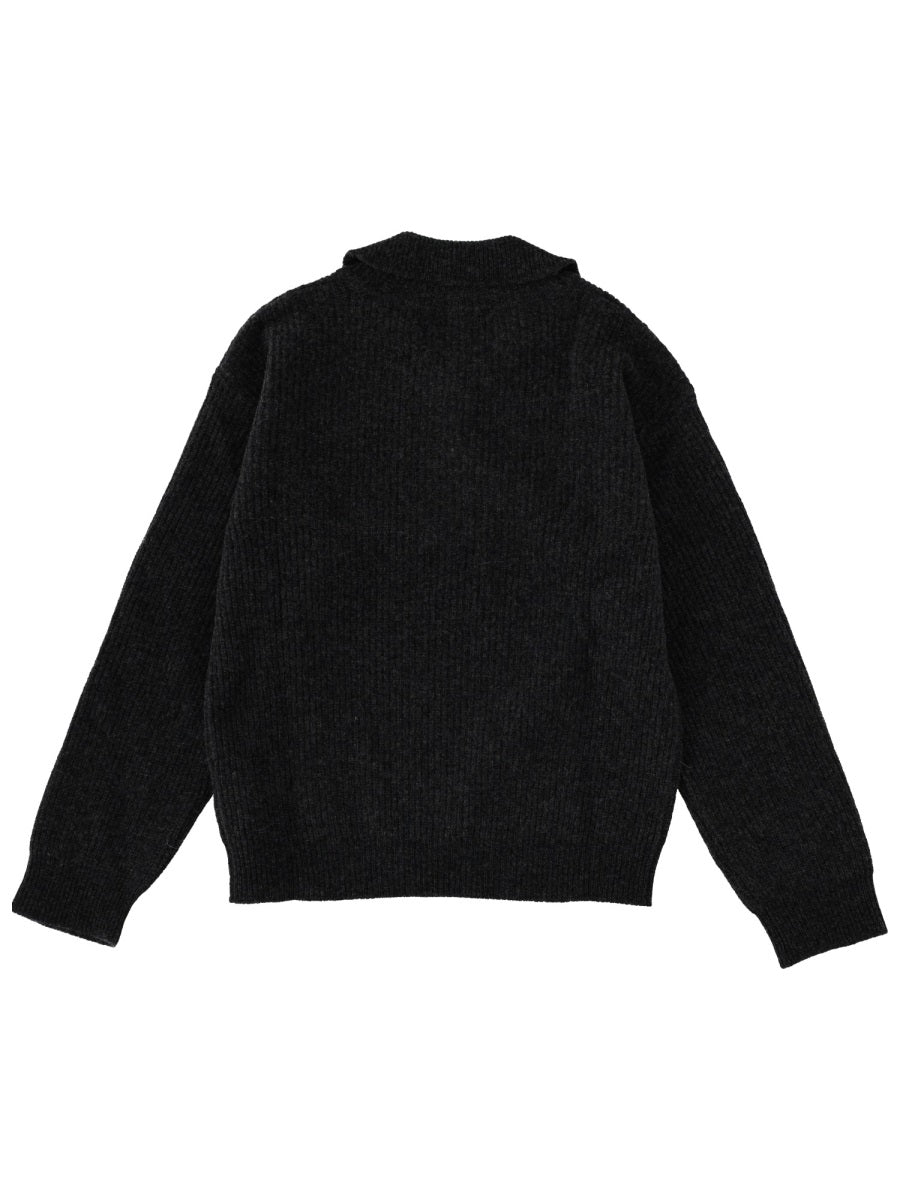 MARGARET HOWELL Lambswool Polo Shirt for Women