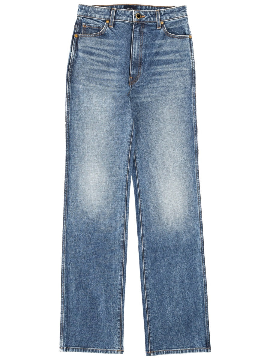 KHAITE Classic Denim Jeans