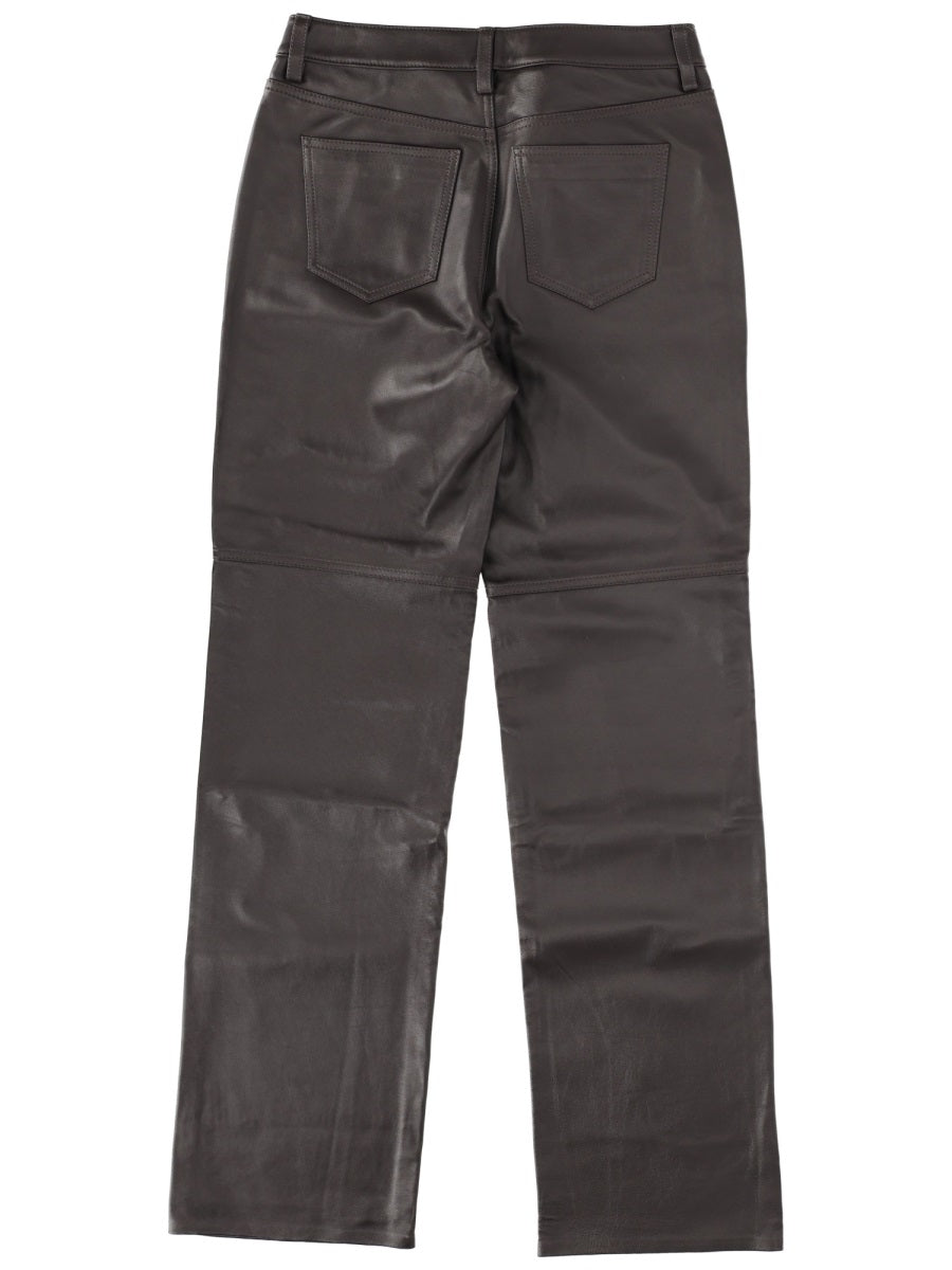 MICHAEL BY MICHAEL KORS Luxe Lamb Leather Trousers for Women