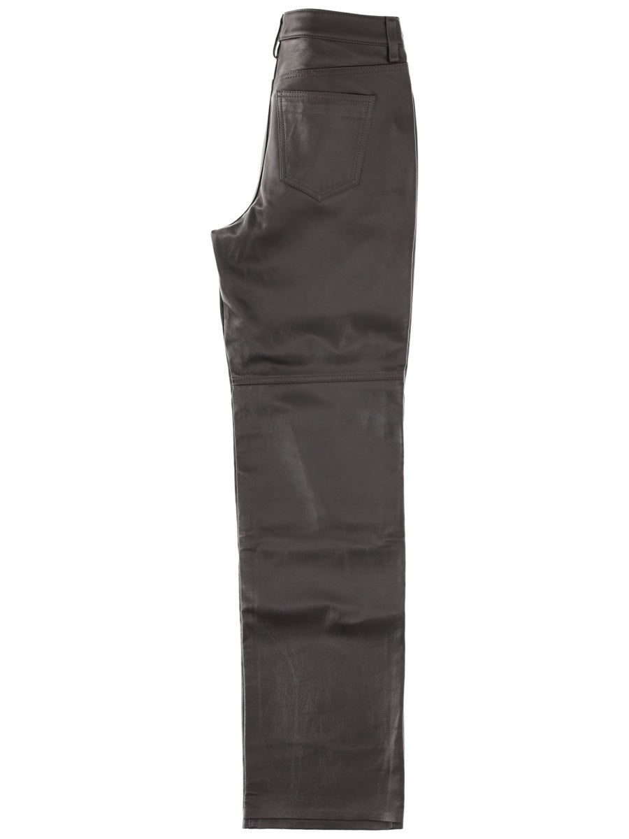 MICHAEL BY MICHAEL KORS Luxe Lamb Leather Trousers for Women