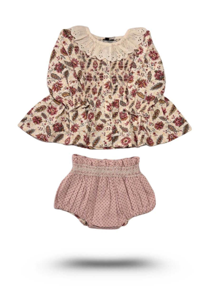 BONJOUR Reversible Mini Dress Set with Shorts