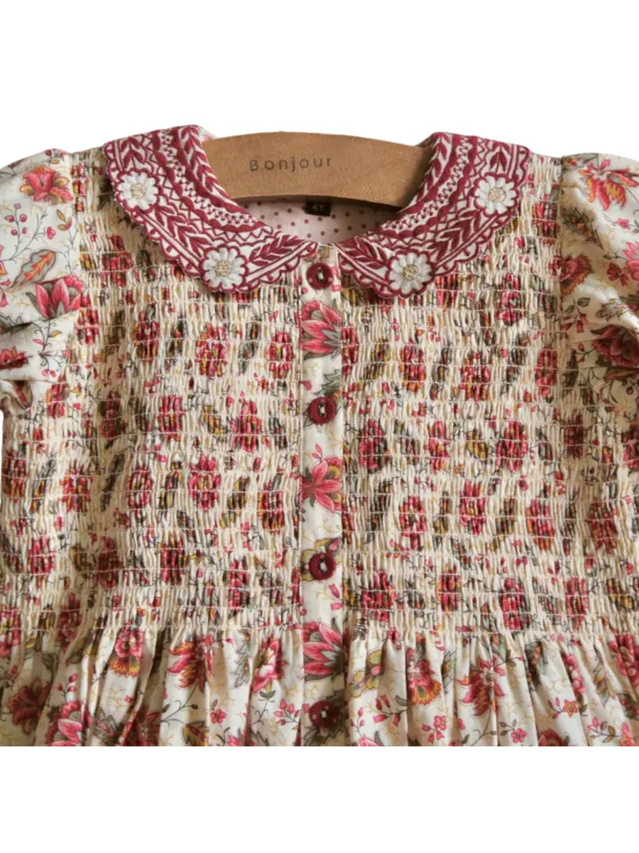 BONJOUR Mini Dress with Hair Clip