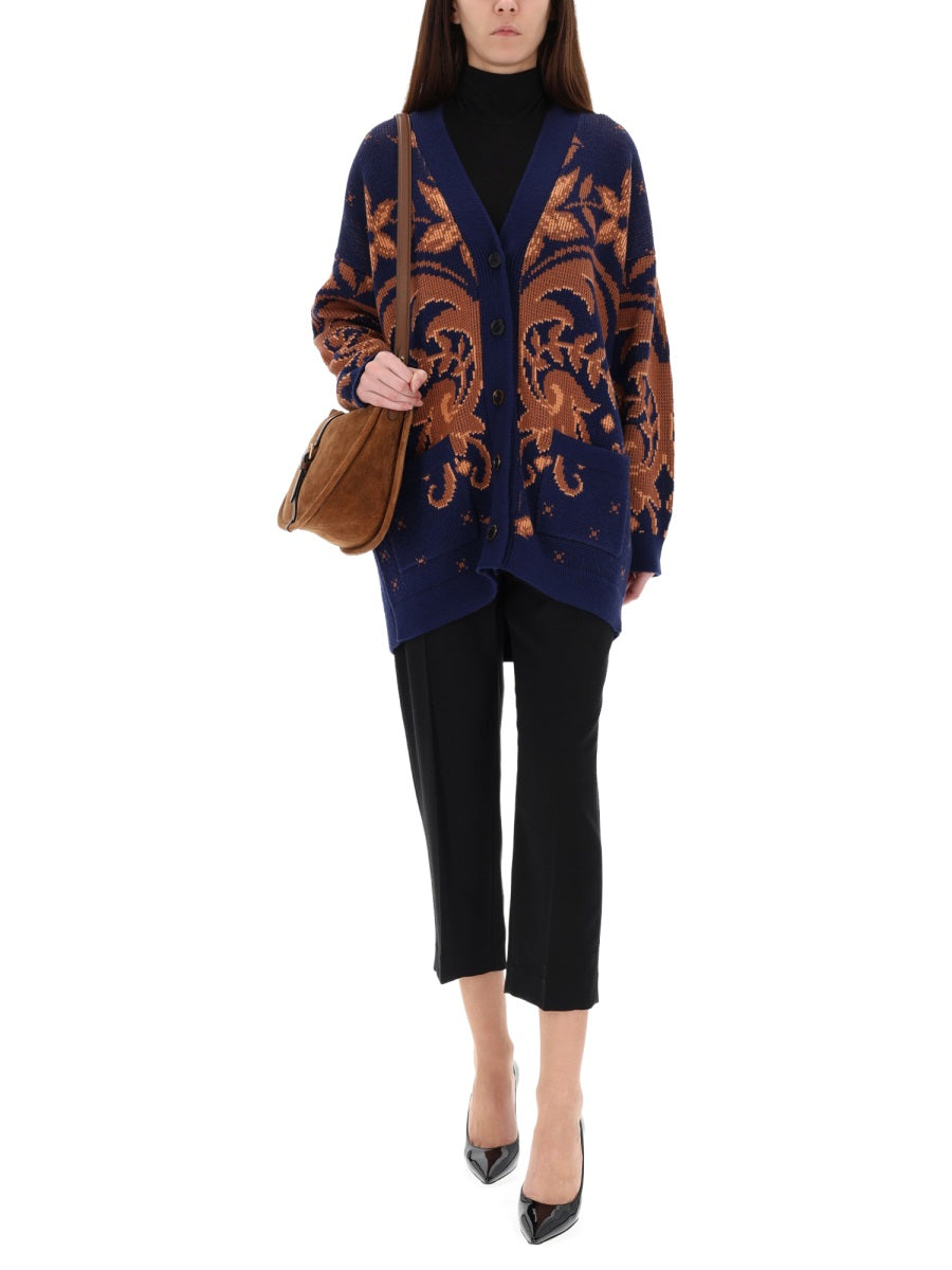 ETRO Multicolour Wool Sweater for Women - FW25 Collection