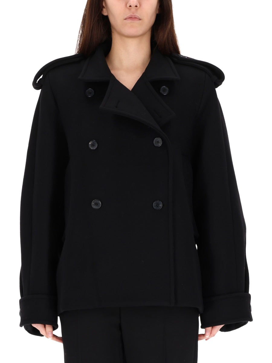 KHAITE Wool Jacket - Women's Mini Style for FW25