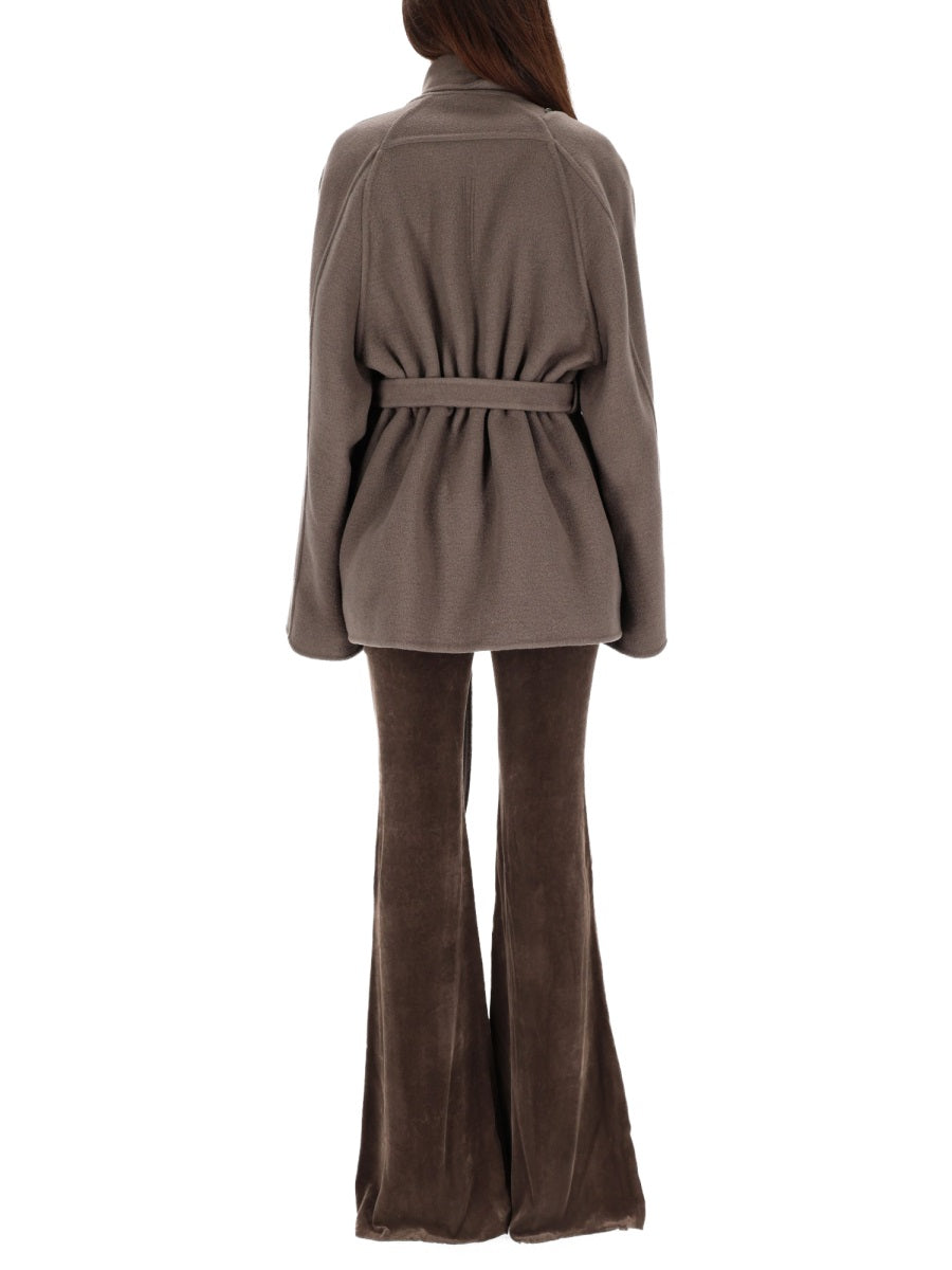 RICK OWENS Luxurious Cashmere Jacket for Women - FW25 Collection