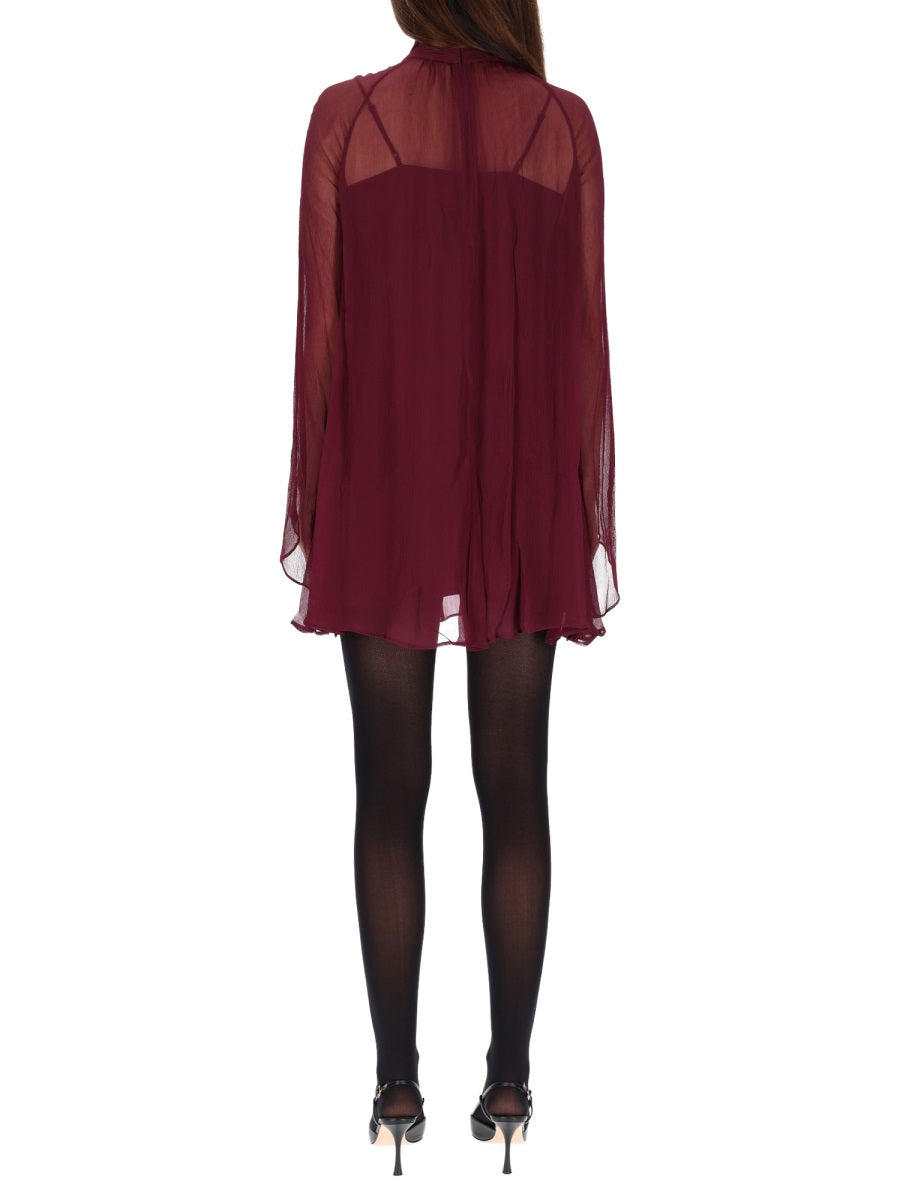 STAUD Elegant Mini Dress