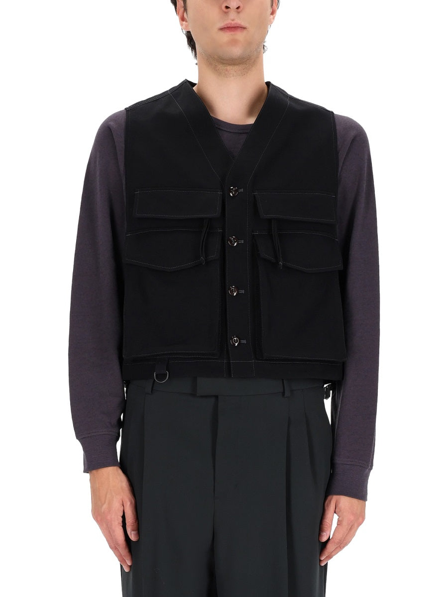 LEMAIRE Classic Wool Vest for Men - Fall/Winter 2025