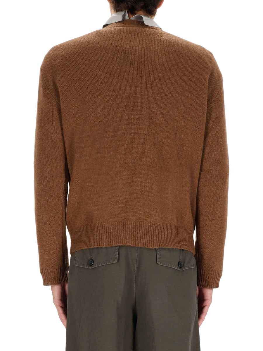 MARNI Kashmir Knit Sweater for Men - FW25 Collection