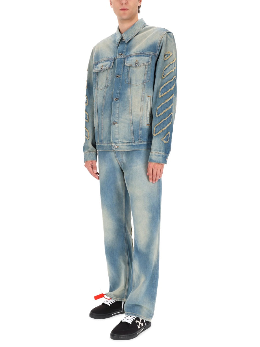 OFF-WHITE Men's Denim Shirt for FW25