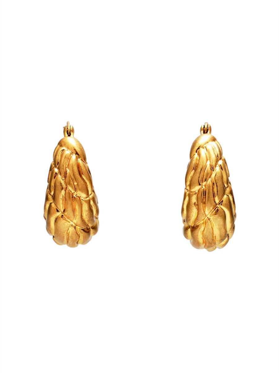 CULT GAIA Luxurious Brass Plated Mini Earrings