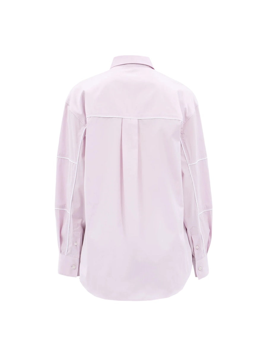 MSGM Cotton Shirt for Women - FW25 Collection