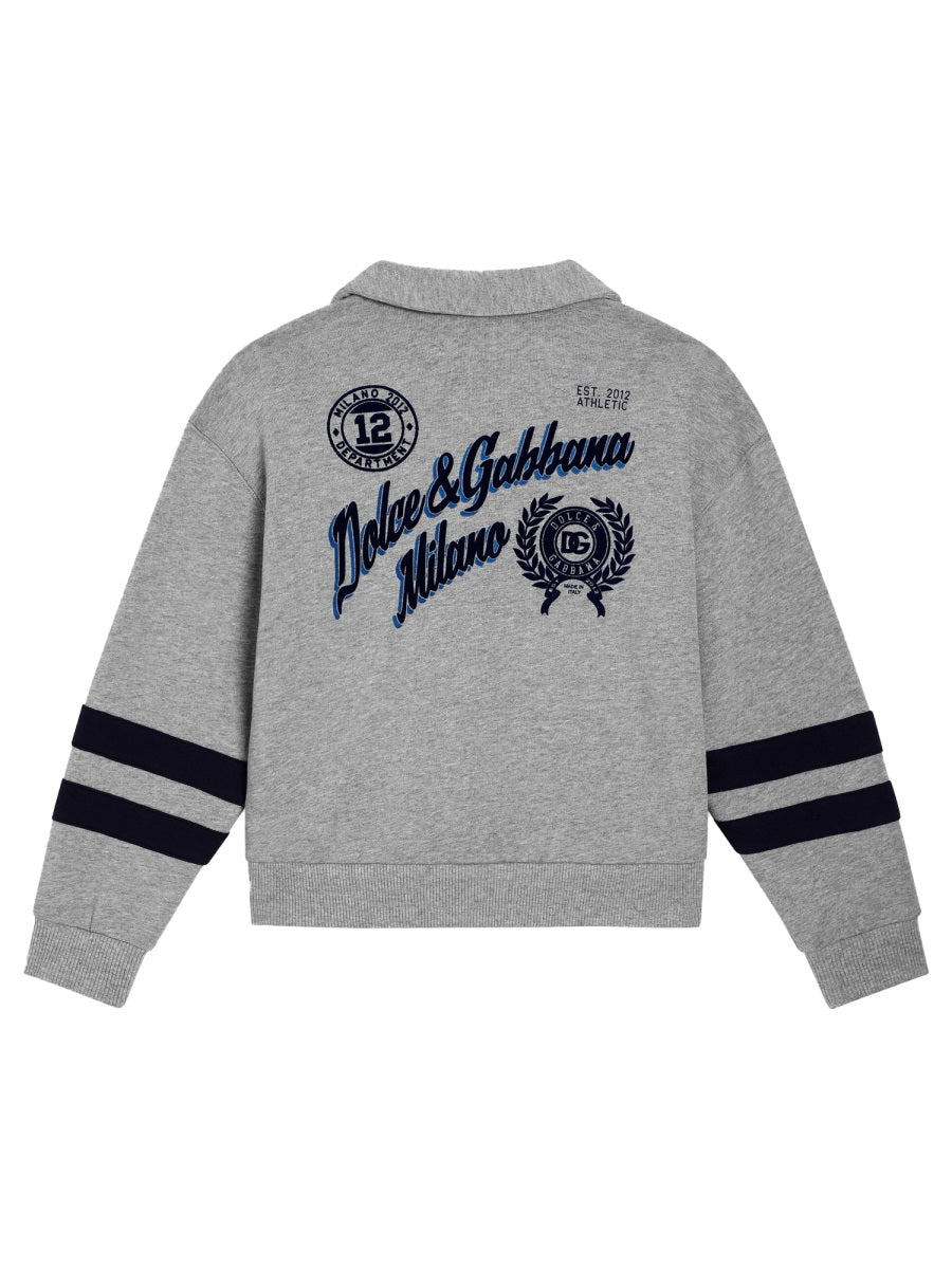 DOLCE & GABBANA Kids' Mini Button-Down Sweatshirt