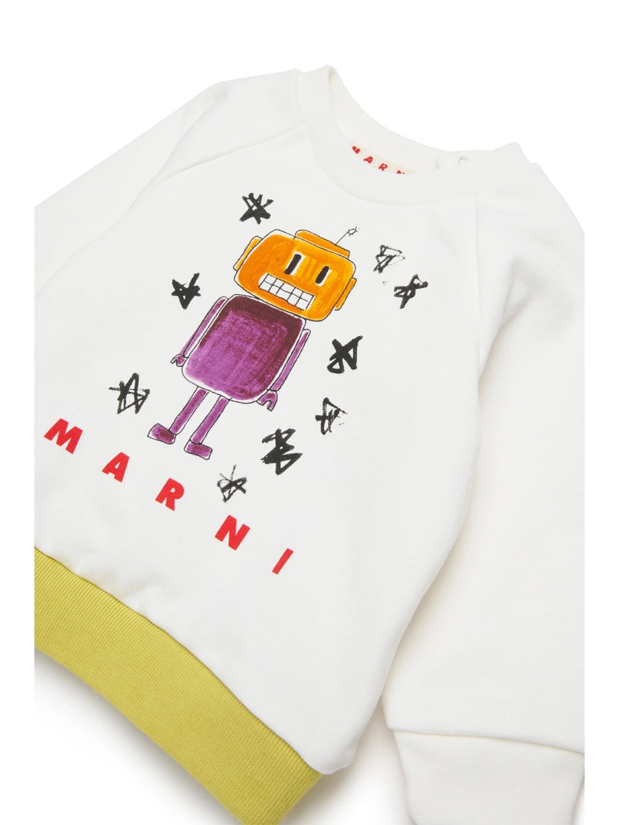 MARNI Unisex Baby Mini Sweatshirt