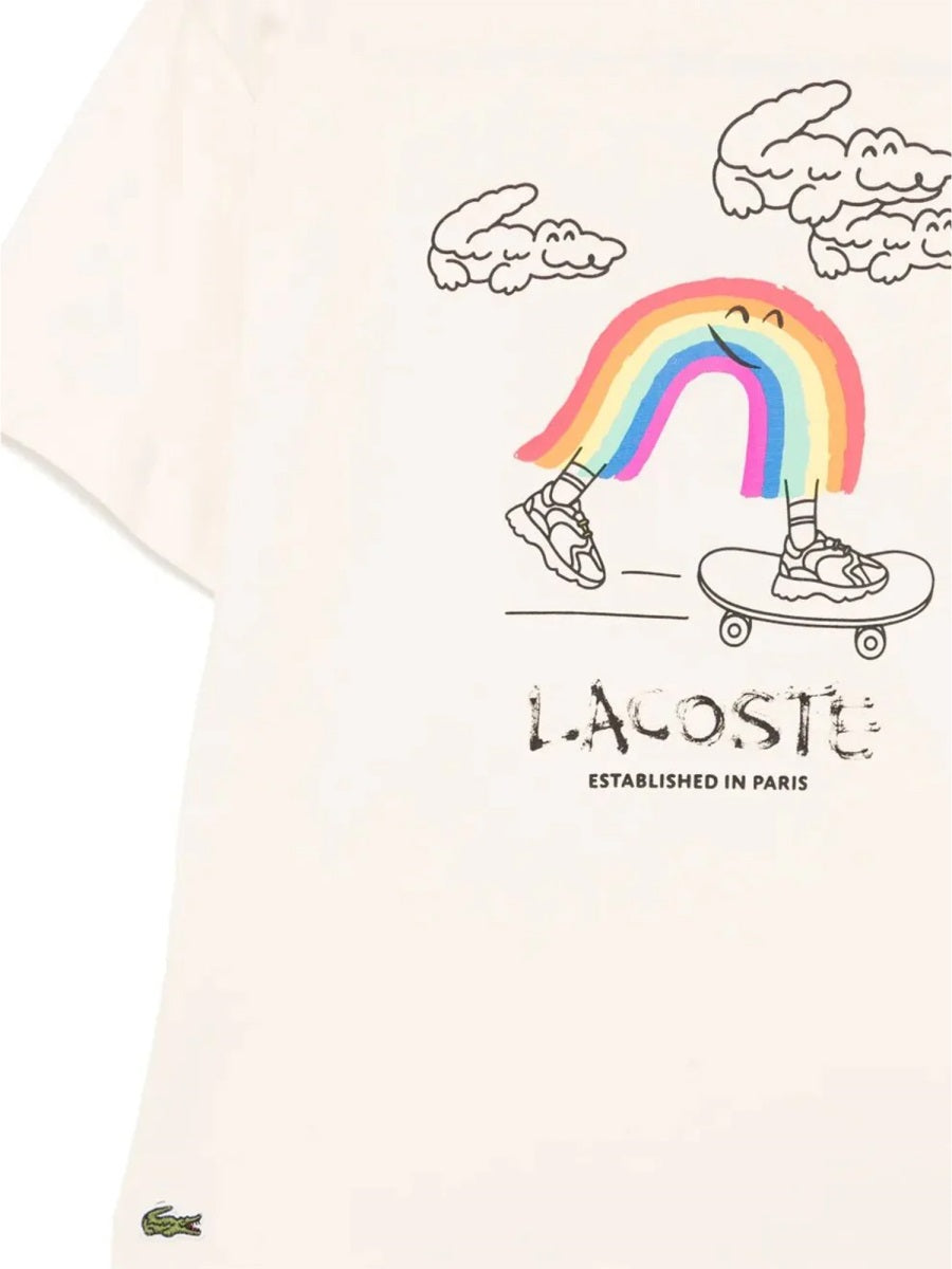 LACOSTE Kids' Mini Cotton Tee - SS25