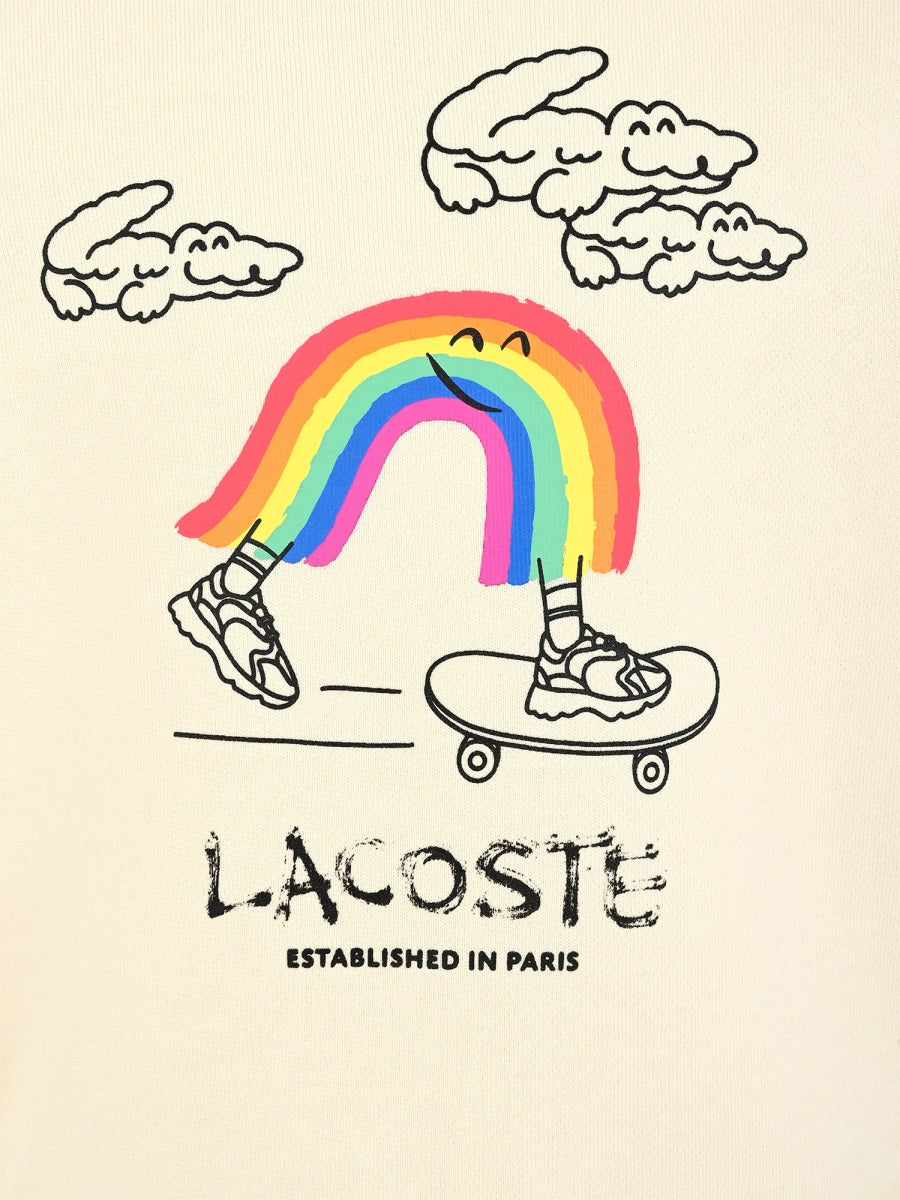LACOSTE Unisex Mini Cotton Sweatshirt for Kids