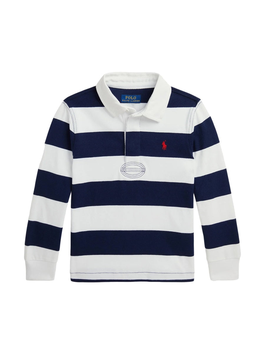 POLO RALPH LAUREN Mini Rugby-Knit Long Sleeve Polo Shirt for Boys