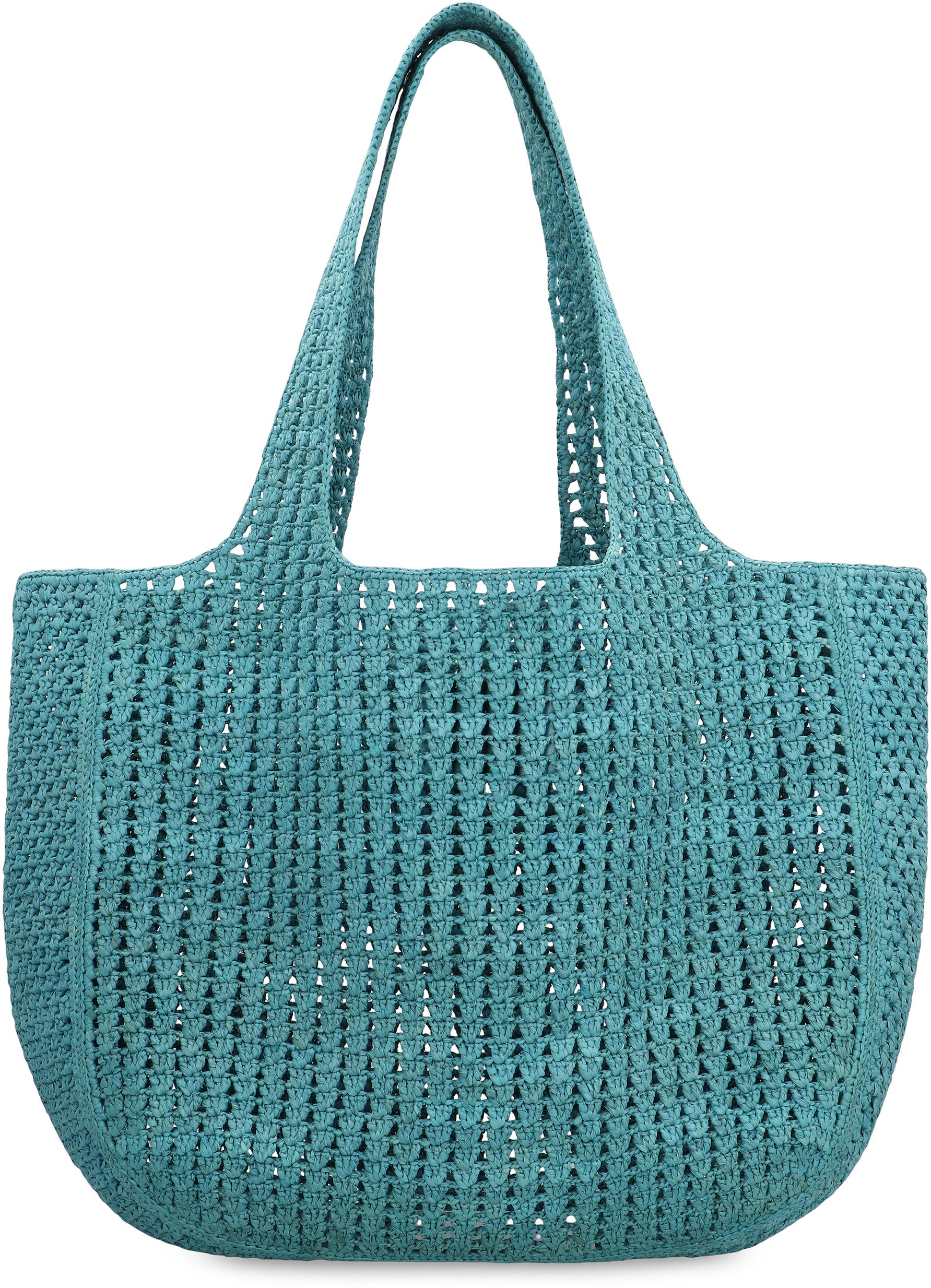 CELINE Spacious Hobo Handbag 53x34cm in Raffia