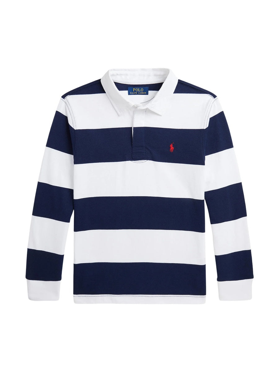 POLO RALPH LAUREN Boys' Mini Rugby-Knit Long Sleeve Shirt