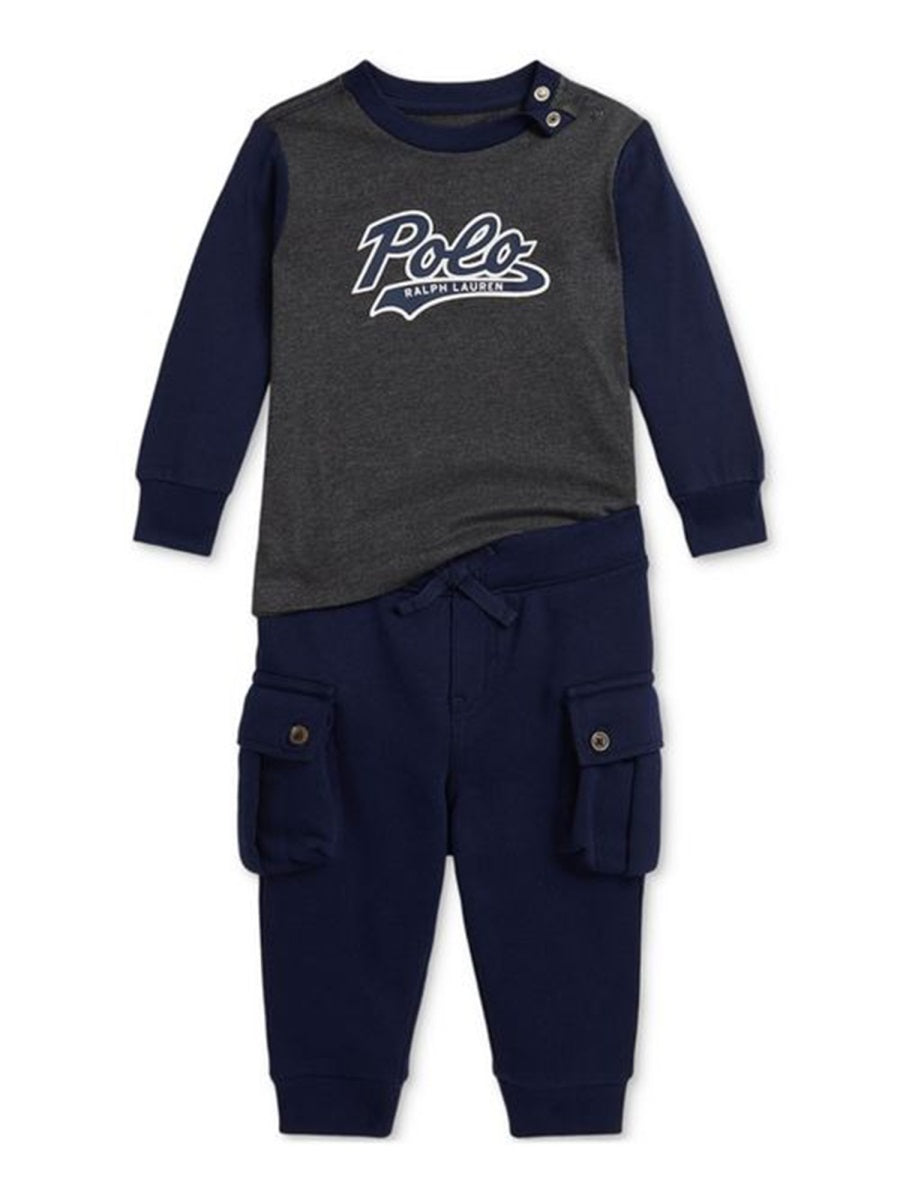 POLO RALPH LAUREN Mini Knit-Pant Set Outfit for Boys