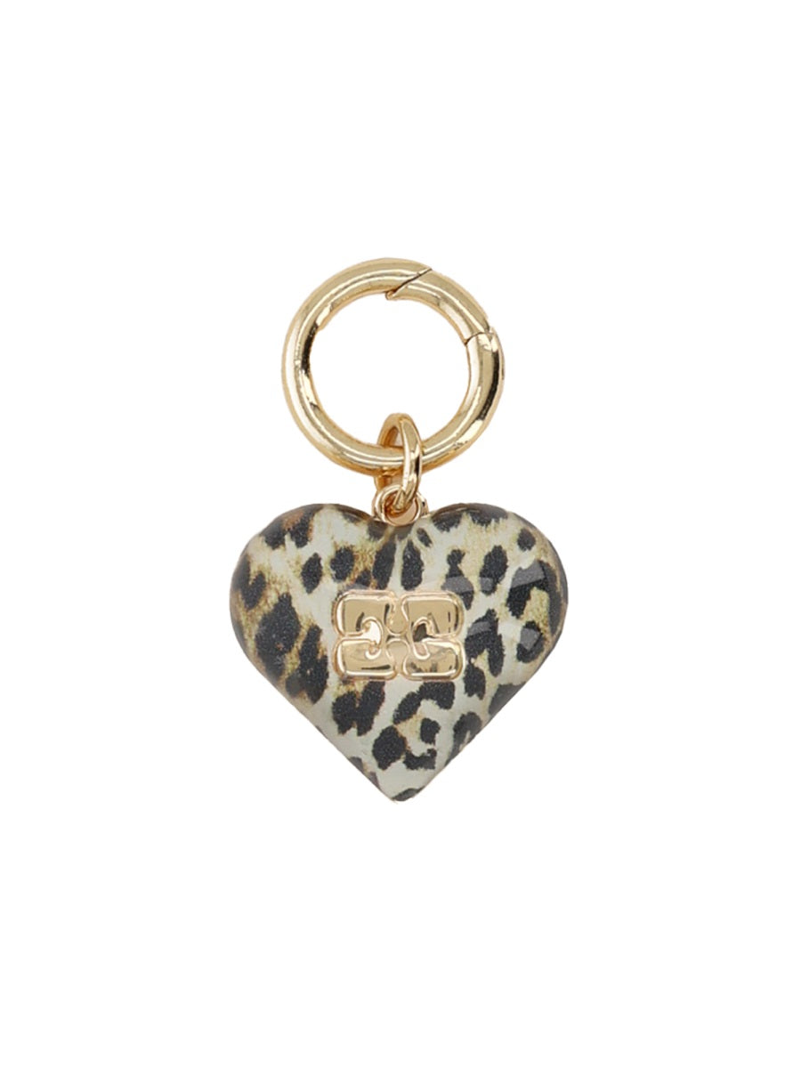 GANNI Animalier Mini Key Holder