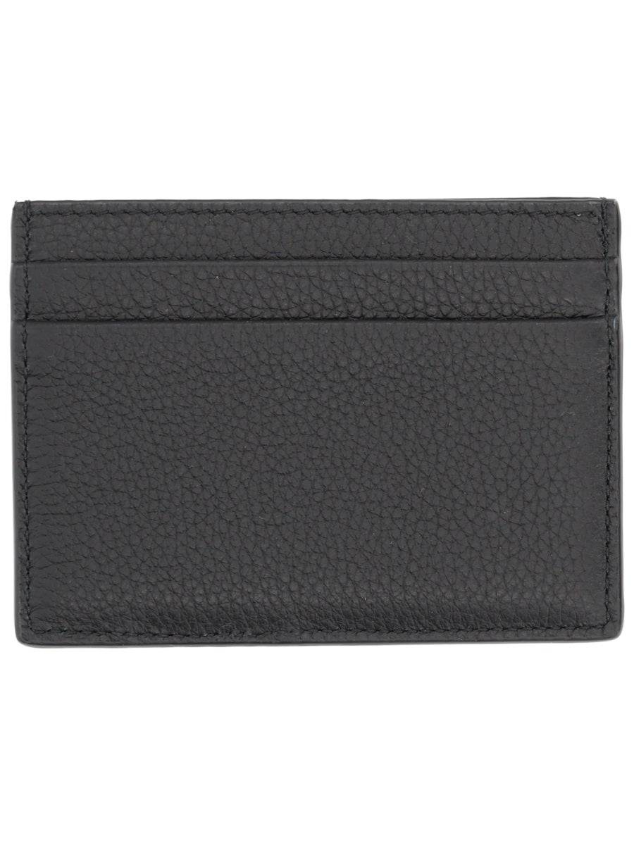 BURBERRY Men's Grain Leather Card Holder