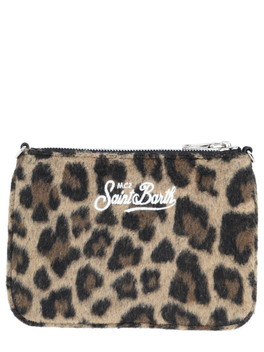 MC2 SAINT BARTH Mini Animalier Shoulder Bag for Women