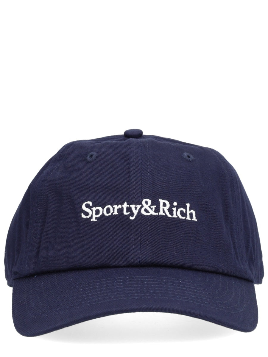SPORTY&RICH Unisex Sporty Cotton Cap