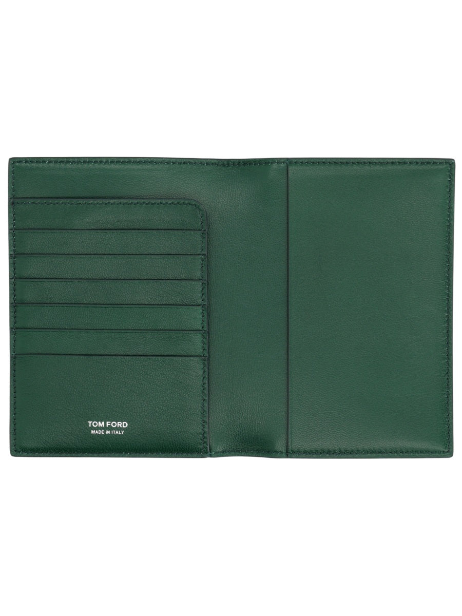 TOM FORD Premium Leather Wallet for Men - FW25 Collection