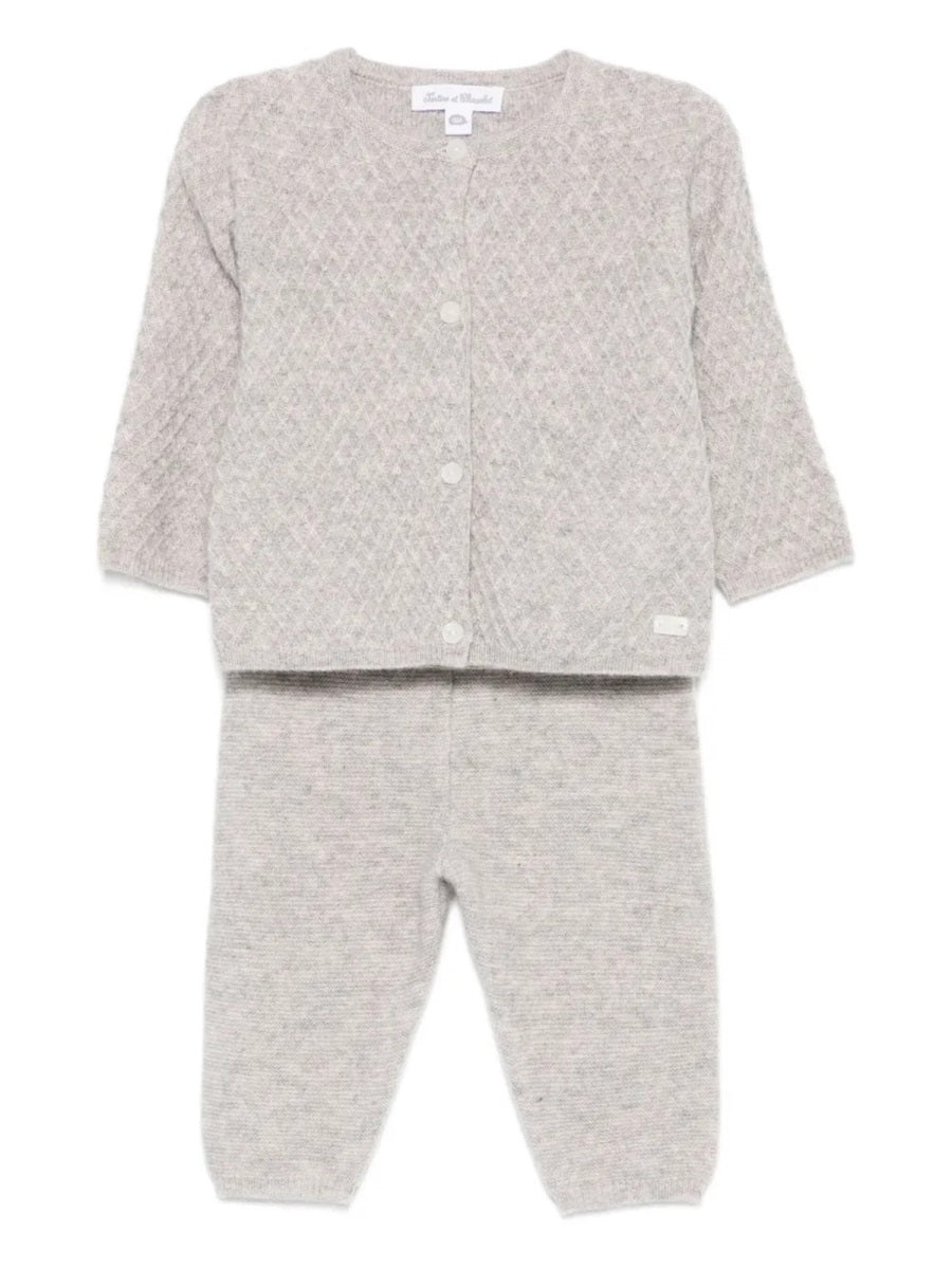 TARTINE ET CHOCOLAT Mini Unisex T-Shirt and Pants Set for Baby