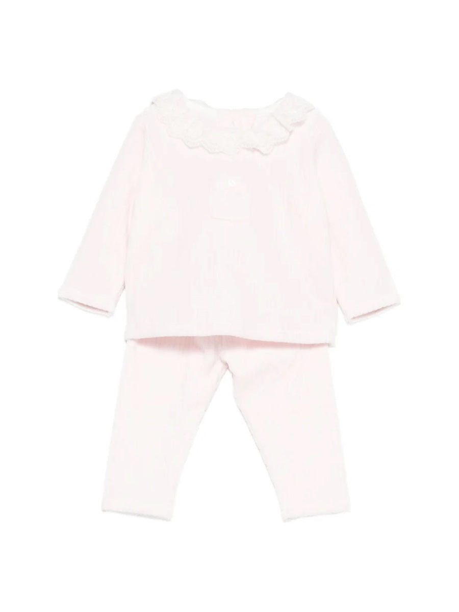 TARTINE ET CHOCOLAT Mini Sweater Set with Sweatshirt for Girls