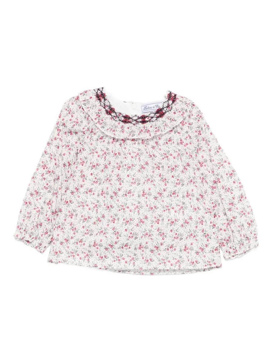 TARTINE ET CHOCOLAT Charming Mini Shirt for Baby Girls