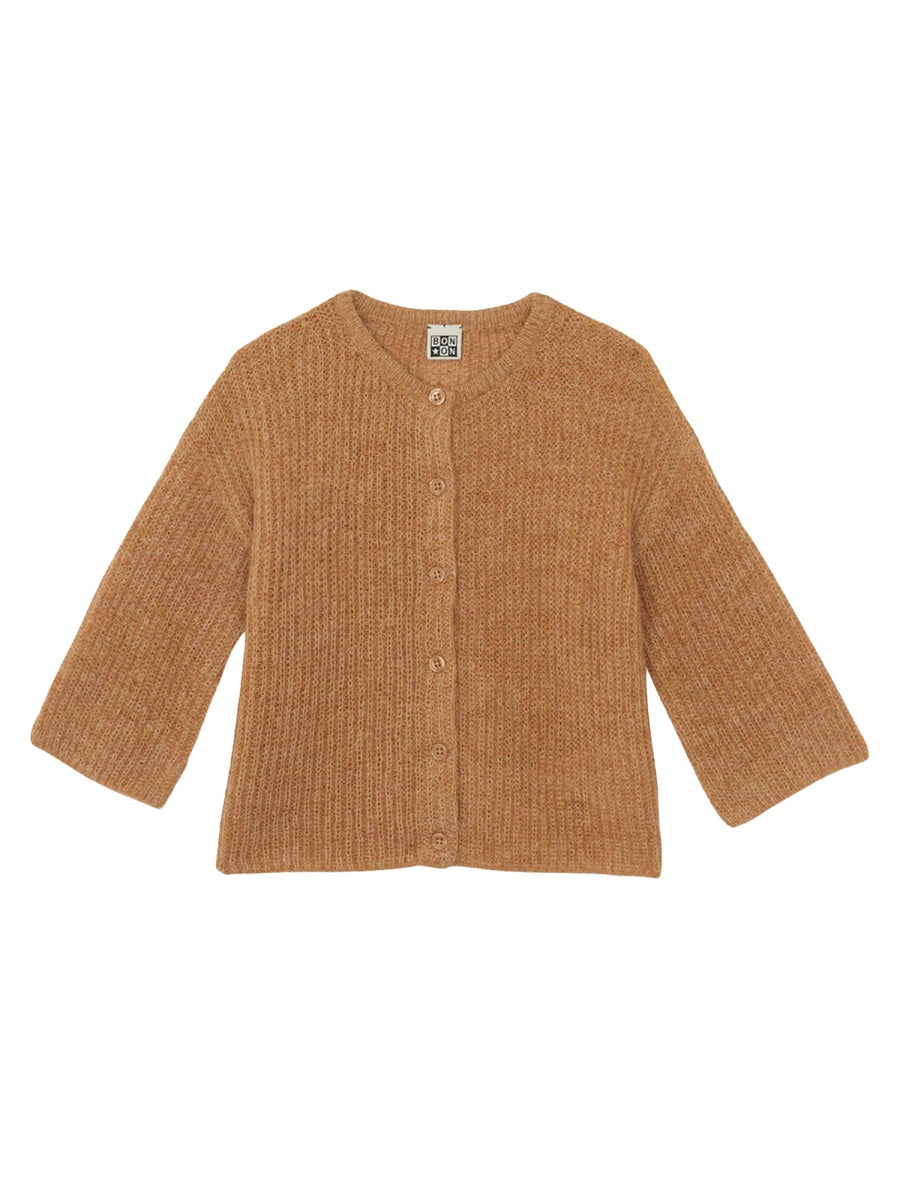 BONTON Mini Girls' Cozy Knit Sweater