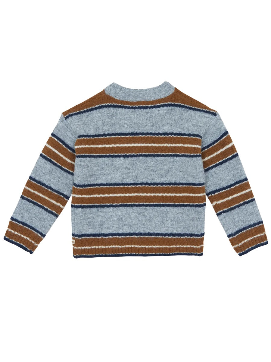 BONTON Mini Stripes Sweater for Girls