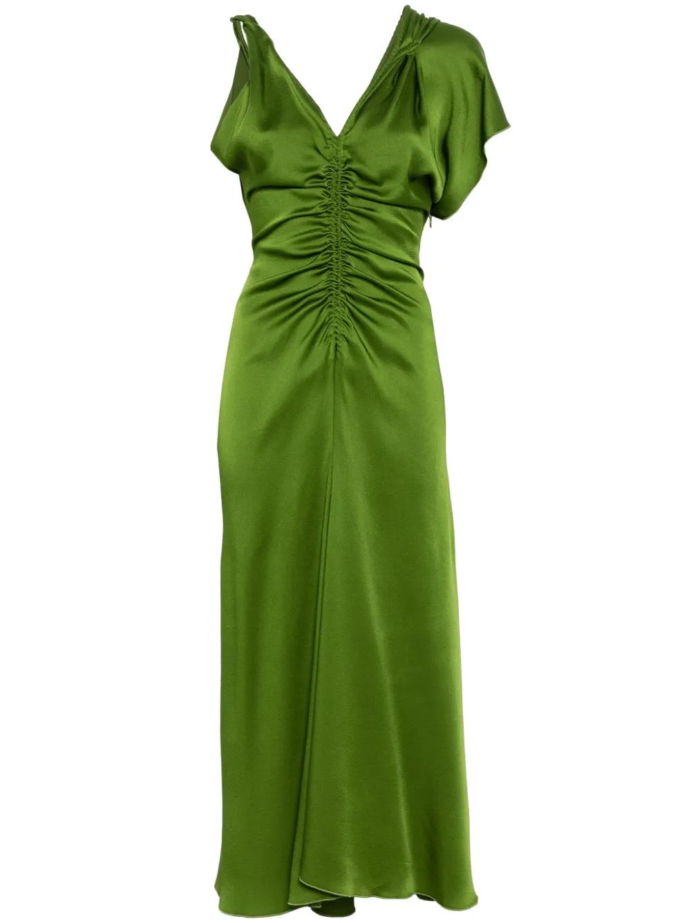 VICTORIA BECKHAM Asymmetric One Sleeve Mini Dress