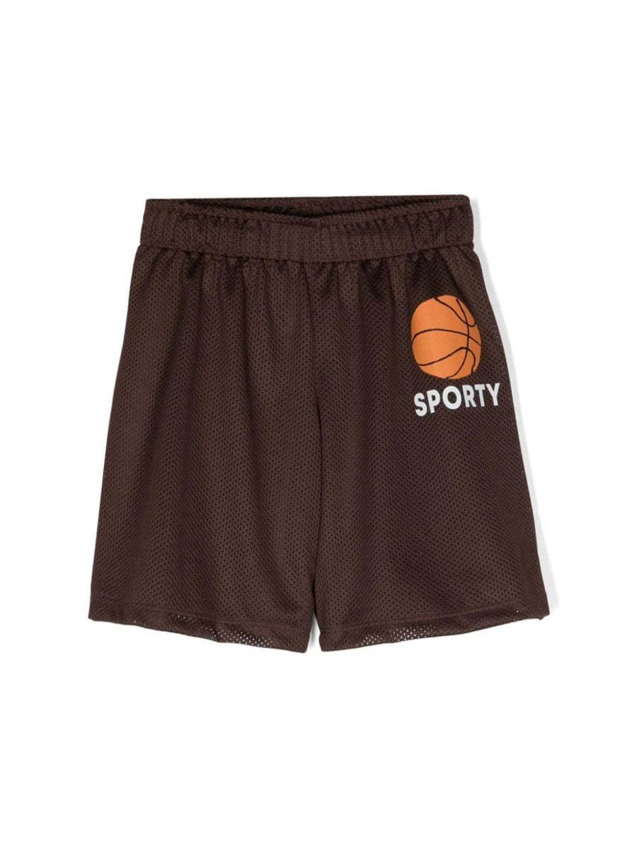 MINI RODINI Mini Basketball Mesh Shorts - Chapter 1
