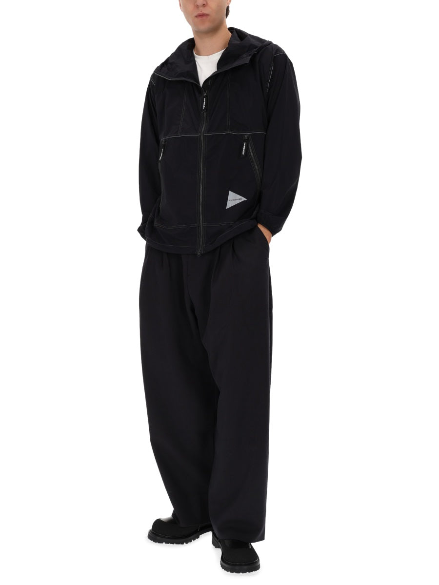 AND WANDER Men's Durable Nylon Sports Jacket